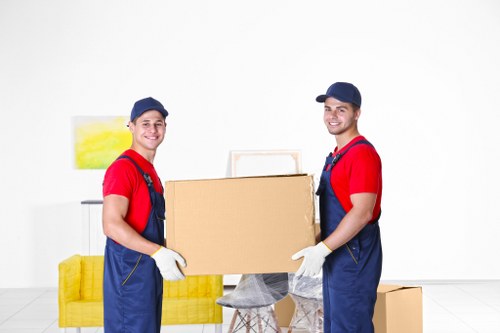 Protective wrapping used for piano removals in Westhampstead