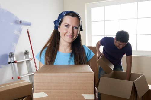 A variety of packing boxes suitable for home and office moves in West Hampstead