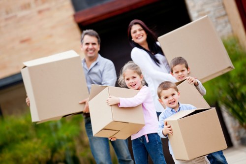 Office furniture removals preparation in Westhampstead workspace