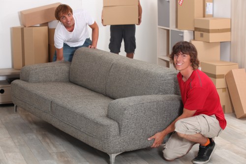 Careful loading for student removals in Westhampstead