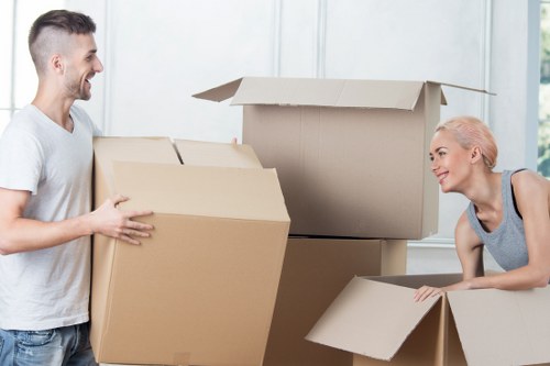 Local Westhampstead moving van for house and furniture transport