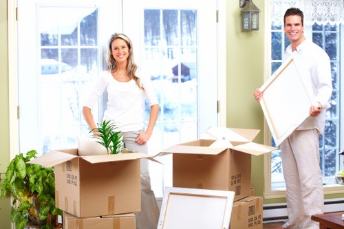 Organized storage space in Westhampstead for household belongings